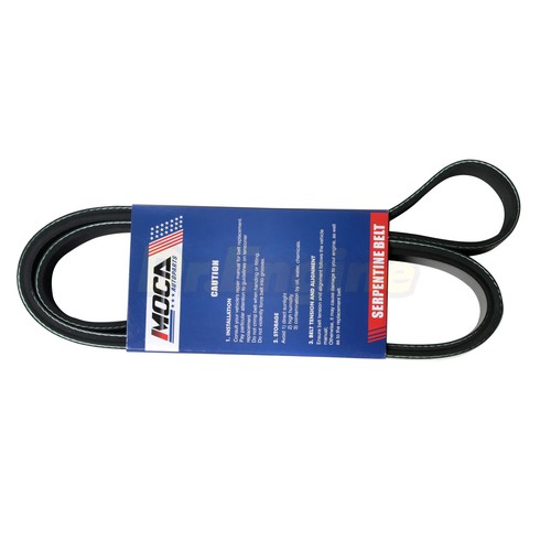 EPDM Serpentine Belt 7PK1732 fit for 07-13 Acura RDX 2.3L Dodge Viper Honda CR-V - Picture 4 of 7