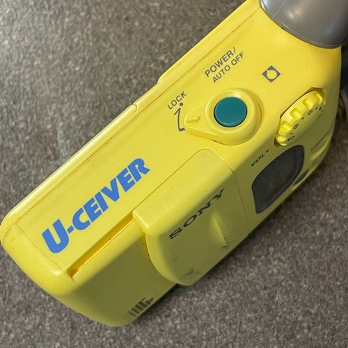 Sony u-ceiver ICB-U100 Ręczny nadajnik-odbiornik z mikrofonem CBM-20 | Części zamienne/naprawa - Zdjęcie 2 z 10