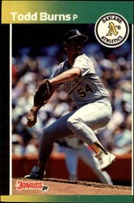 1989 Donruss #564 Todd Burns DP - NM