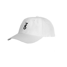 Kids Cap White 7/6 for tennis, badminton fitness, 54 cm.
