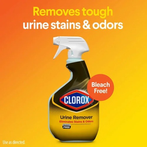 Clorox - Urine Remover for Stains & Odor Spray 32oz - Case of 9 - Picture 2 of 3