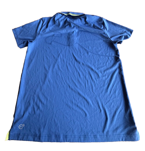 PUMA Blue Polo Shirt Mens L - Picture 3 of 3