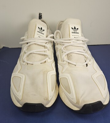 adidas アデイパワー FG FX7036] Adidas ZX 2K BOOST FTWWHT/GREONE/CONAVY Men's 10.5