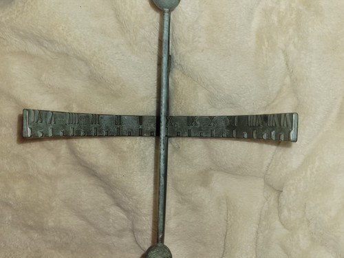 Rare Antique Copper Armillary Sundial Lighting Rod Arrow With Roman Numerals 19" - Picture 20 of 24