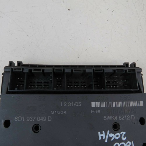 Centralina body computer 6Q1937049D Volkswagen Polo Mk4 05-09 9N3 usata (74967) - Picture 4 of 6