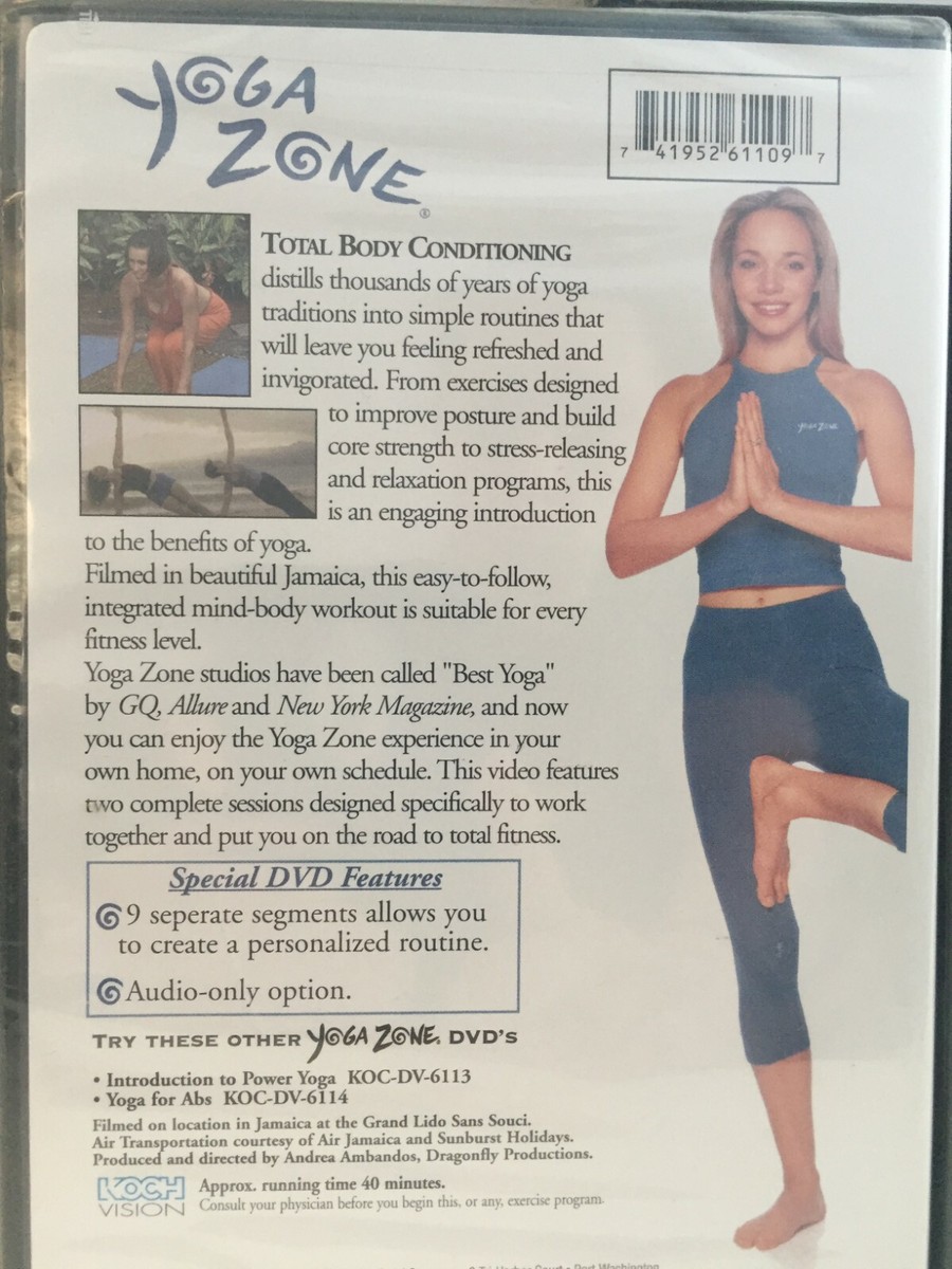 DVD Yoga Zone: Power Yoga [DVD](品)