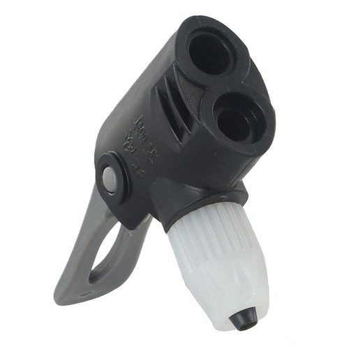 Efficient Bike Pump Adapter Valve with Presta and Woods Valve Connection - Picture 9 of 14