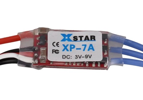 XP-7A Brushless ESC 7A / 5V BEC for 1S 2S Lipo Micro Brushless Speed Controller - Picture 4 of 4