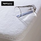 NightComfort Waterproof Extra Deep Terry Towel Mattress Protector Topper Cover