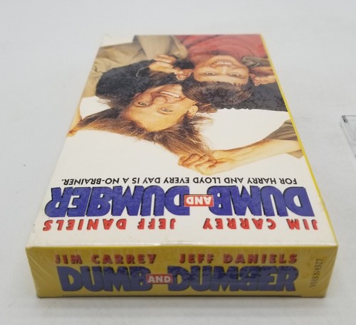 Dumb and Dumber (VHS, 1995) Video Cassette Movie Brand New Sealed Jim Carrey NOS - Picture 6 of 8