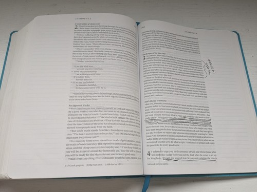 Reflections Holy Bible The Bible for Journaling NLT 2016 Hardcover - Picture 13 of 17