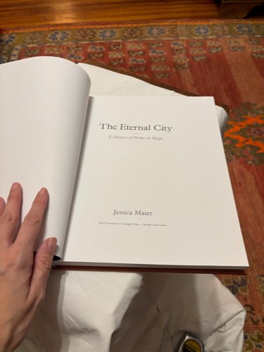 Eternal City : A History of Rome in Maps by Jessica Maier (2020, Hardcover) - Picture 12 of 13