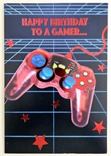 Happy Birthday To a Gamer/Greeting Card/American Greetings(incl. Envelope 5×7")