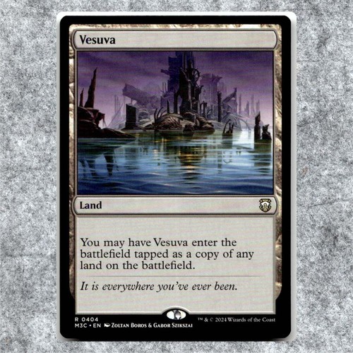 Vesuva 404 NM NF Rare MTG Modern Horizons 3 Commander Magic 2024