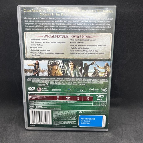 Pirates Of The Caribbean Dead Man's Chest (DVD, 2006) - Picture 2 of 5