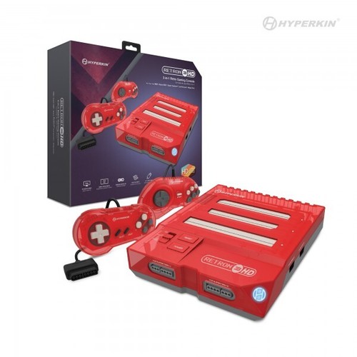 RED Retron 3 N3  in 1 Game System HDMI Version for Sega Genesis,NES,SNES Games - Picture 2 of 4