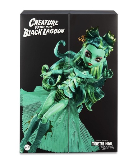 Monster High Skullector Series Criatura de la Laguna Negra Muñeca EN MANO - Imagen 8 de 12