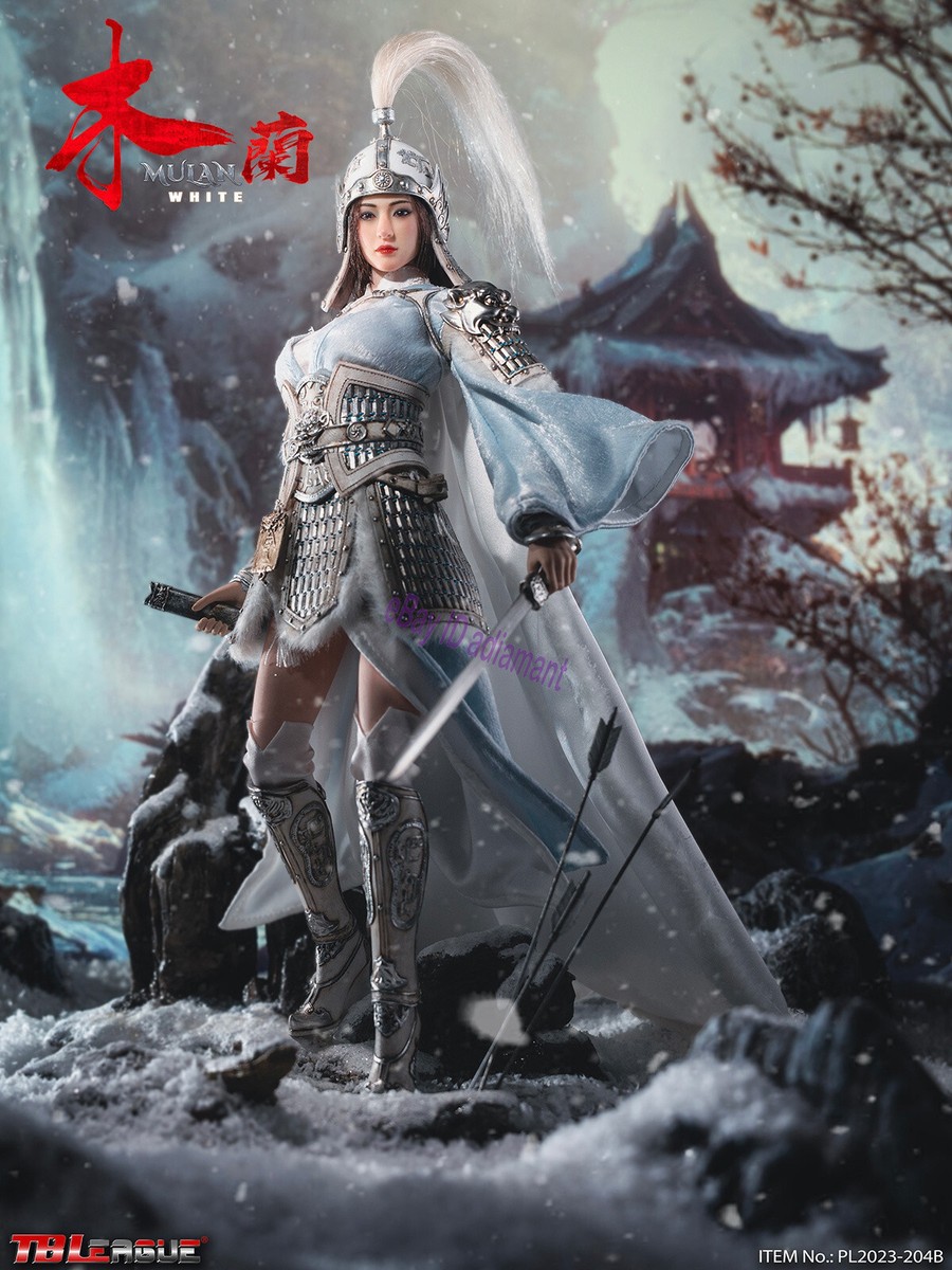 高品質の激安 Action Scale 1/6 MULAN-White TBLeague Figure Stock In Model クールガール