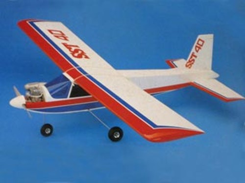 Hobby Shack Sport Trainer 40, RC Flugzeug gedruckte Pläne 2 Sets gerollt. vergrößern - Bild 1 von 4