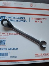 Blue-Point BOERM18 , 18mm Reversible Combination Ratchet Wrench, 15° Offset 12pt