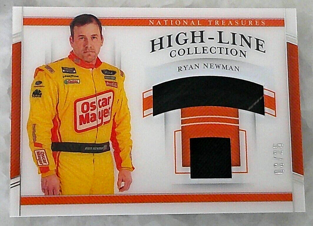 Ryan Newman 2020 National Treasures Racing Silver Holo R-U Tire-Fire Suit #03/25