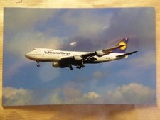LUFTHANSA CARGO B 747-200F D-ABYZ / cartes aviations