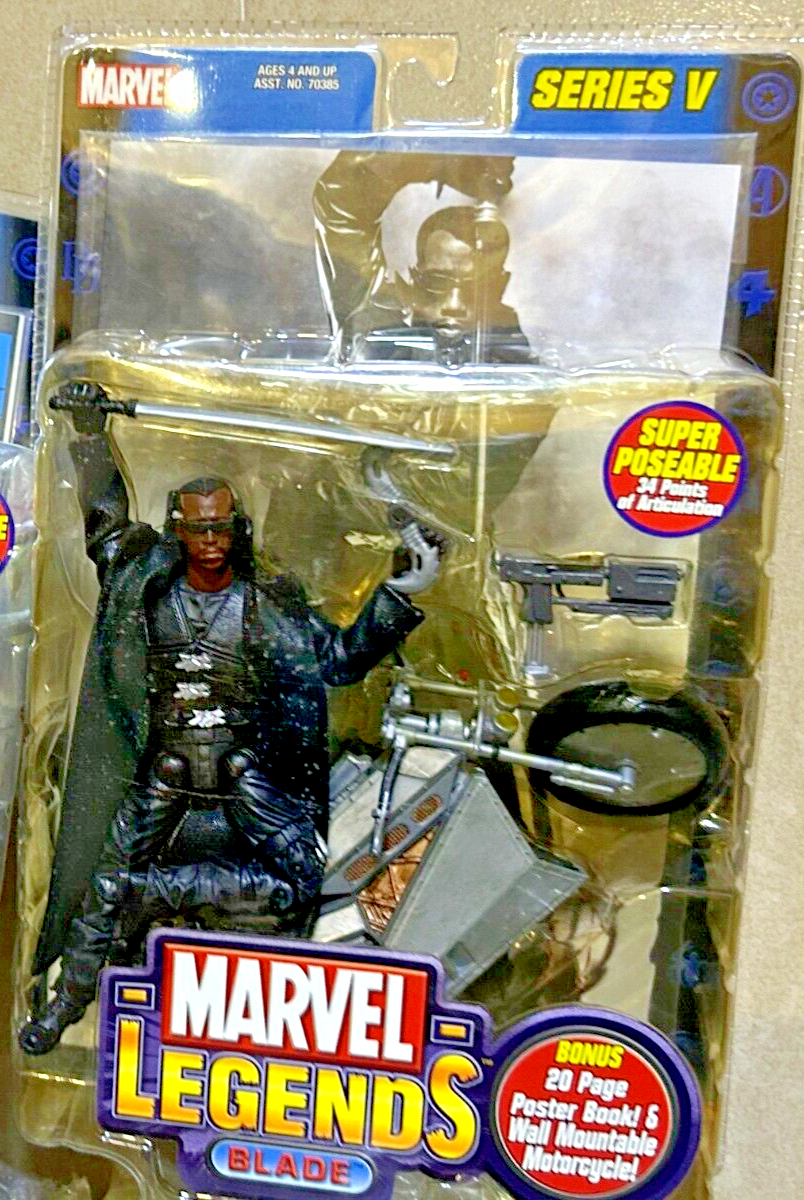 Marvel Legends Series V 5 Blade ToyBiz Wesley Snipes