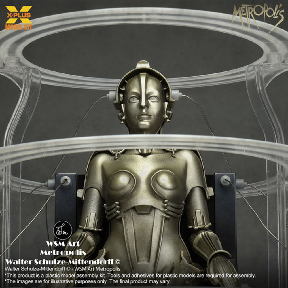 Metropolis Seated Maschinenmensch Maria 1:8 Scale Plastic Model