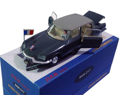 DAN TOYS DS PRESIDENTIELLE portes et coffre ouvrants SANS ECLAIRAGE DAN 217 - Zdjęcie 4 z 5