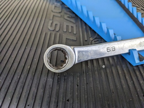 #ba348 Matco Tools 5/8 Ratchet Wrench Double Box End - Picture 4 of 14