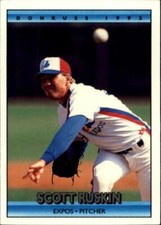 1992 Donruss Montreal Expos Baseball Card #394 Scott Ruskin