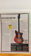 IBANEZ JET KING REVISIÓN Y HOJA DE ESPECIFICACIONES GUITARRA ANUNCIO IMPRESO 11 X 8,5 P4
