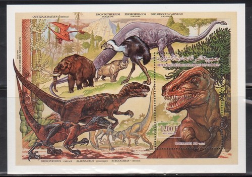 Dinosaurios 809-810 Islas Comoras como nuevos NH - Imagen 2 de 2