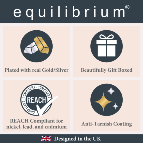 Equilibrium Silver Plated Diamante Bracelet - Picture 2 of 4