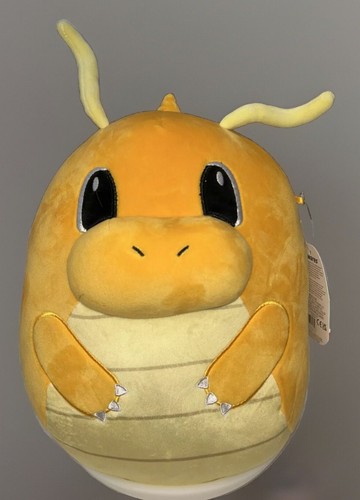 Peluche Pokemon Squishmallows Dragonite 2024 nuovo con etichetta Jazwares 12" - Foto 9 di 9