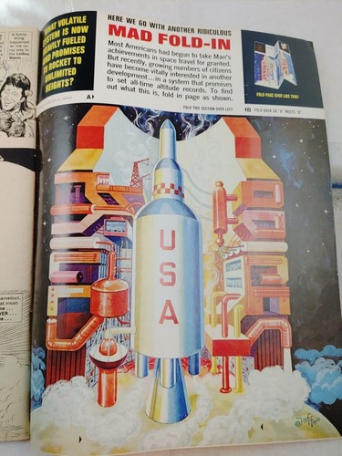 Mad Magazine December 1973 No. 163 MAD Four Letter Word Complete - Picture 7 of 7