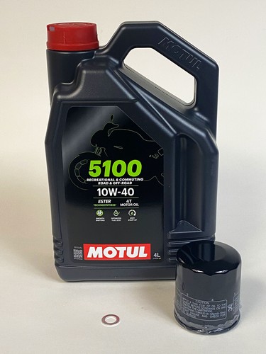 Service Ölwechsel Motul 5100 10W-40 passend für KAWASAKI Z 800 Z 900 - Bild 1 von 2
