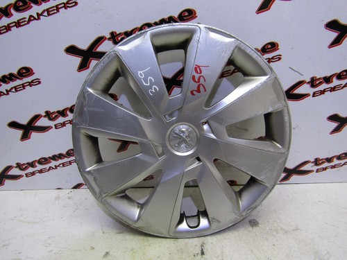 PEUGEOT 107 2005-2014 14" WHEEL TRIM HUB CAP - SINGLE 42602-0H080 - XBWC0359 - Picture 1 of 3