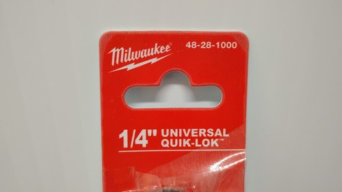 Milwaukee 3" X 1/4" 48-28-1000 Quik-Lok universale. ( 03 ) - Foto 3 di 5