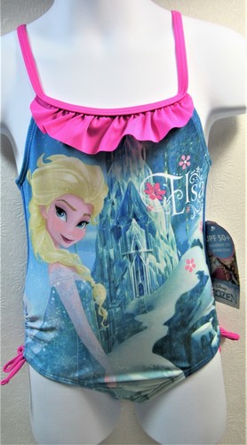 Traje de baño Elsa Disney Frozen de una pieza para niña talla 2T nuevo - Imagen 1 de 7