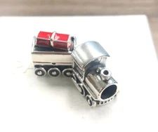 Pandora Christmas Train Charm, Red Enamel #797519EN27 +FREE Gift Box +Tag