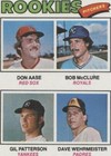 1977 Topps - Bob McClure Dave Wehrmeister Don Aase #472
