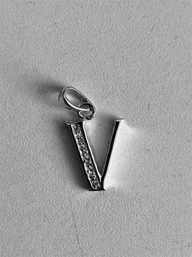 Buchstaben Anhänger Silberanhänger Alphabet | A bis Z Neu - 925 Sterling Silber - Bild 24 von 28