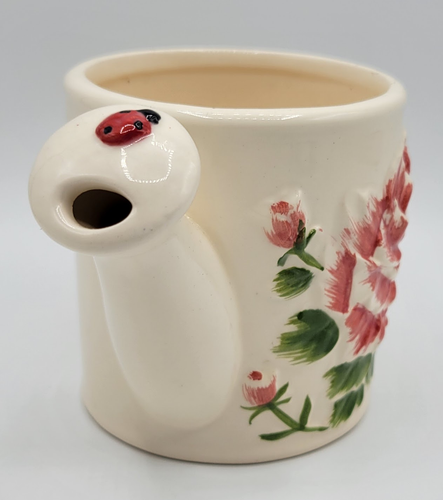 Ceramic 3D Plant Flowers Watering Can Coffee Tea Decor Mug - 3.5" H - Picture 2 of 5