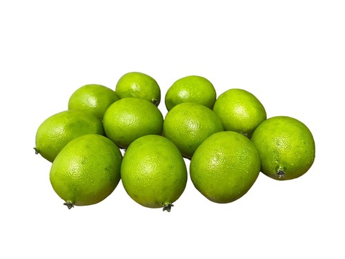 Lot Of 11 Artificial Green Limes Faux Fake Fruit Home Decor Prop Staging - Picture 6 of 11
