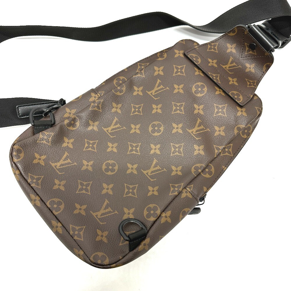 ショルダーバッグ・ポシェット Louis Vuitton Avenue Sling Bag Monogram Macassar M45897 Authentic LOUIS VUITTON Monogram Macassar Avenue sling bag