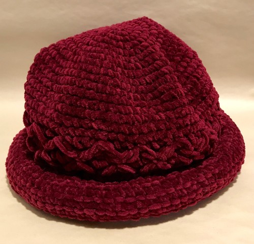 Extra Soft Burgundy Knit Style Hat - Picture 1 of 3