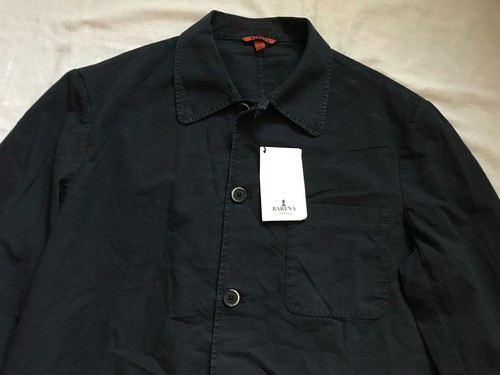 BARENA MADE IN ITALY HERREN OVERSHIRT VISAL GARZATO NAVY GR. 54 EU - 44 US - Bild 2 von 13