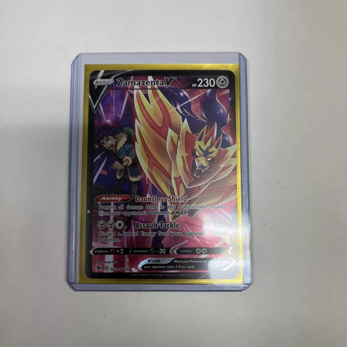 Pokemon Astral Radiance Zamazenta V TG22 