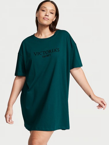 VICTORIA'S SECRET Lightweight Cotton Dolman Sleepshirt Tee XS/S,M/L, XL/XXL NWT - Picture 17 of 65